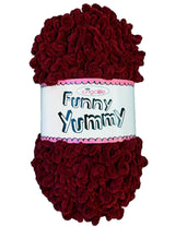 King Cole Funny Yummy Wine (4150) chenille yarn - 100g
