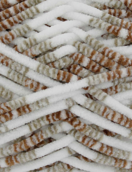 King Cole Yummy Cappuccino (2210) chenille yarn - 100g