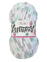 King Cole Yummy Key Lime Pie (4743) chenille yarn - 100g