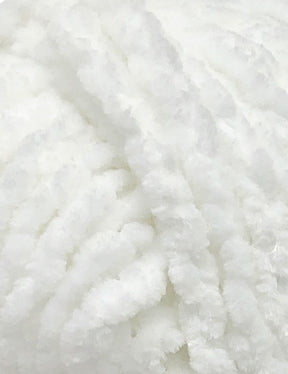 King Cole Yummy Crush White (4585) chenille yarn - 100g