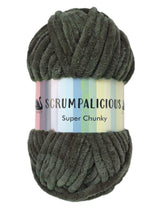 Cygnet Scrumpalicious Smokey Grey (5005) chenille yarn - 200g