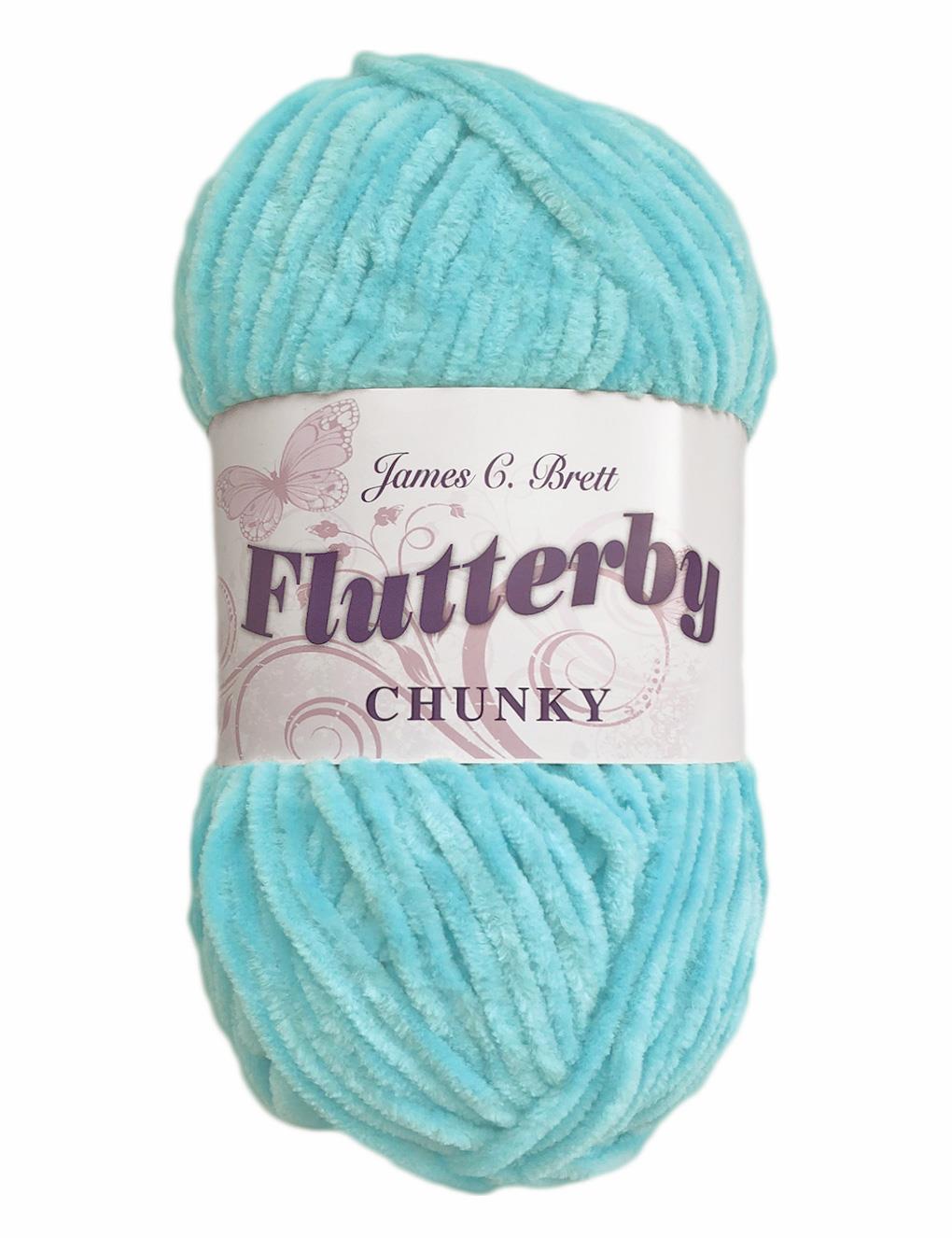 James C Brett Flutterby Chunky (B46) chenille yarn - 100g