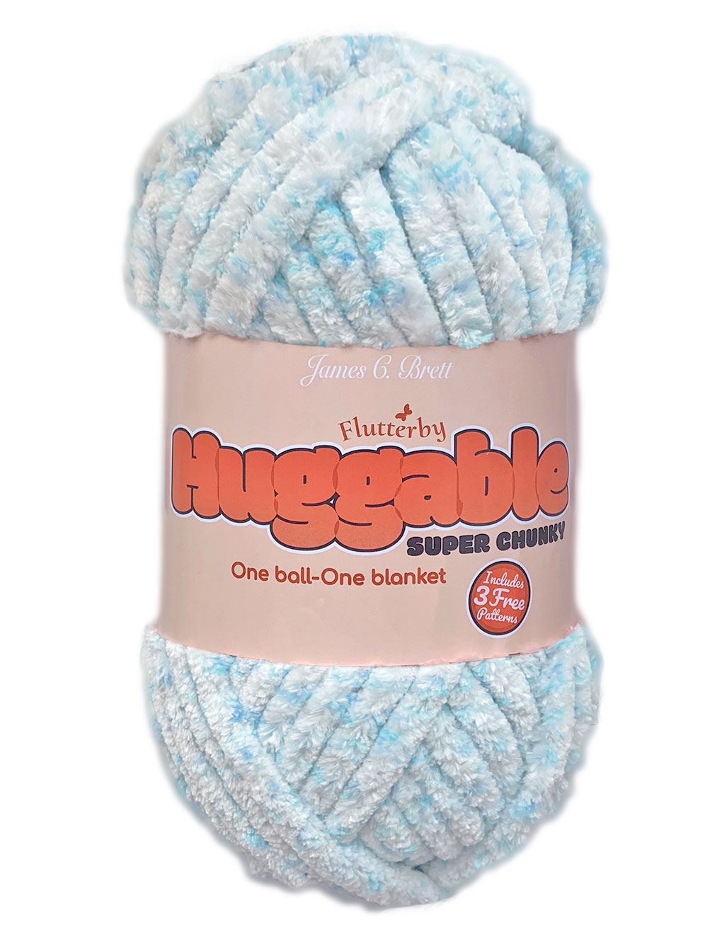 James C Brett Flutterby Huggable (UG10) chenille yarn - 250g