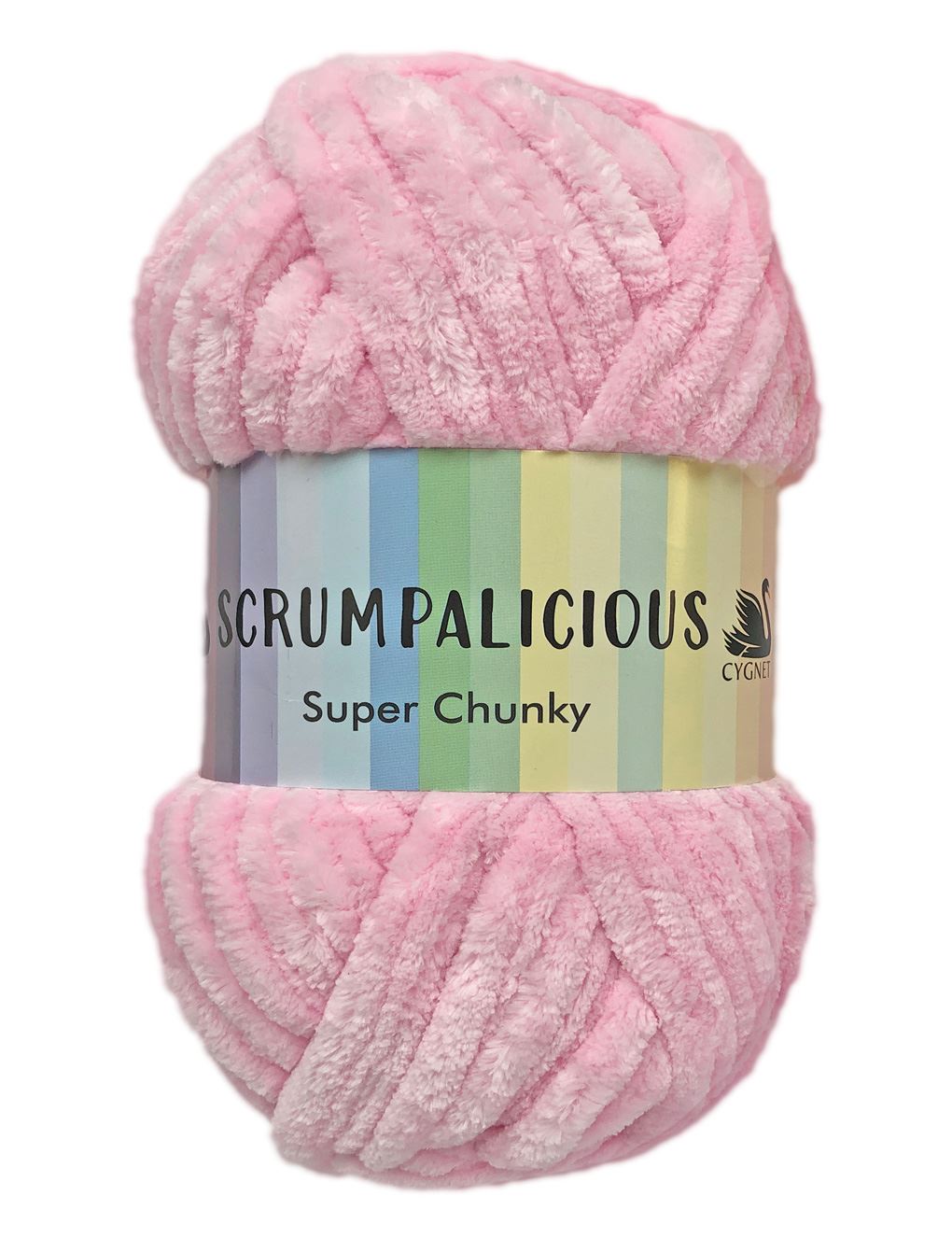 Cygnet Scrumpalicious Powder Pink (3003) chenille yarn - 200g