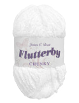 James C Brett Flutterby Chunky (B1) chenille yarn - 100g