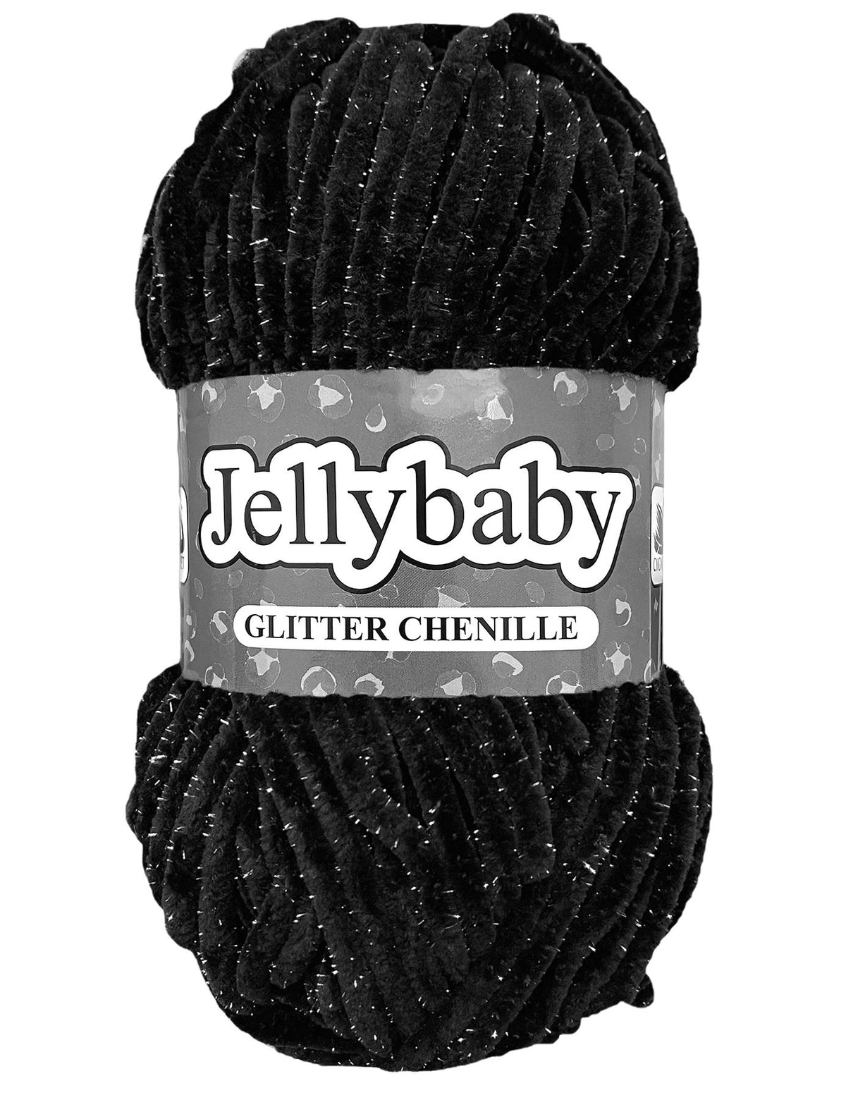 Cygnet Jellybaby Glitter Chenille Ink Spot (018) -100g