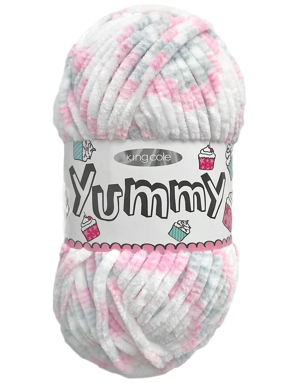 King Cole Yummy Candy (2226) chenille yarn - 100g