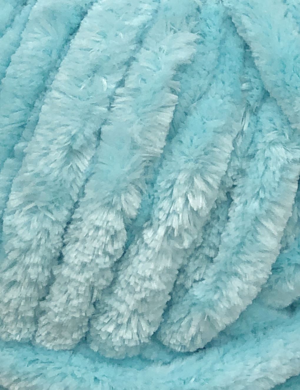 Cygnet Scrumpalicious Arctic Blue (6006) chenille yarn - 200g