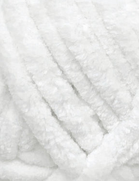Cygnet Scrumpalicious Soft White (1001) chenille yarn - 200g