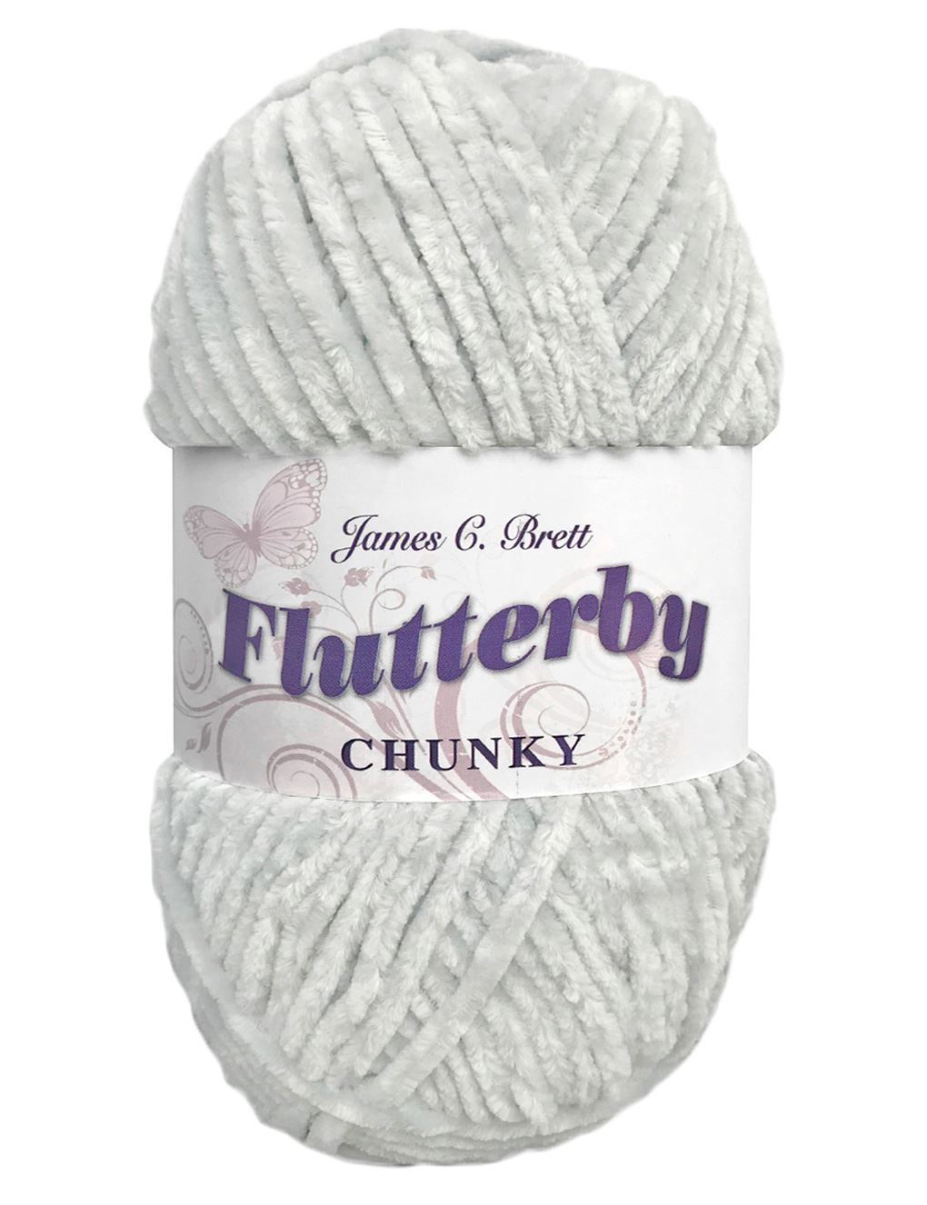 James C Brett Flutterby Chunky (B29) chenille yarn - 100g