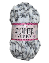 King Cole Super Yummy Blue (4872) chenille yarn - 100g