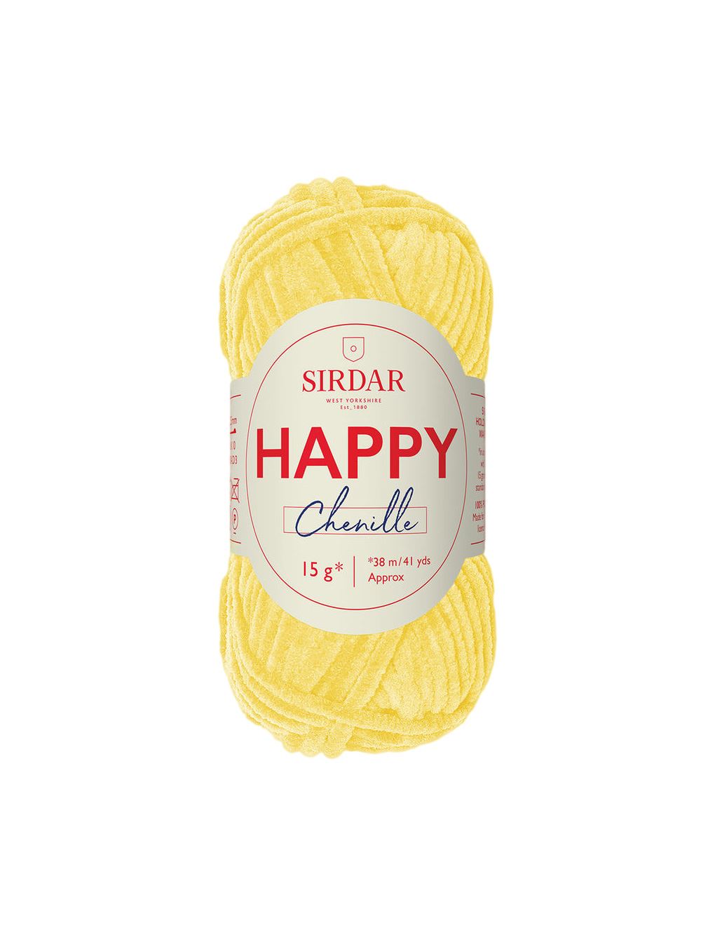 Sirdar Happy Chenille Duckling (014) yarn - 15g