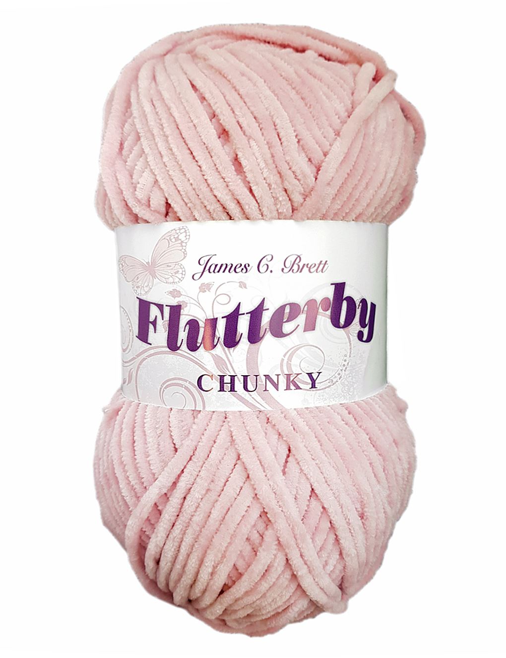 James C Brett Flutterby Chunky (B34) chenille yarn - 100g