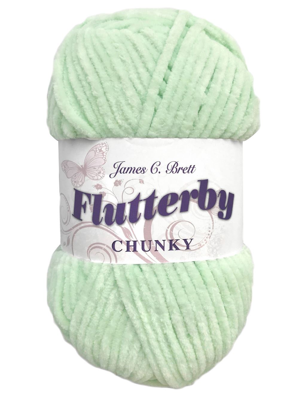 James C Brett Flutterby Chunky (B11) chenille yarn - 100g