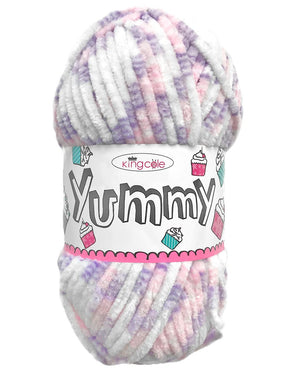 King Cole Yummy Cupcake (2217) chenille yarn - 100g