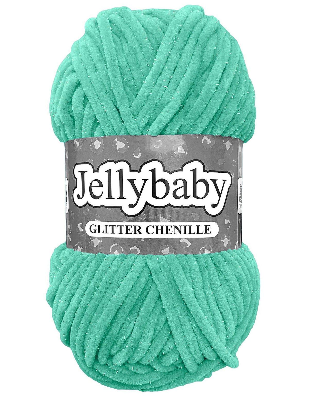 Cygnet Jellybaby Glitter Chenille Spring Green (022) -100g